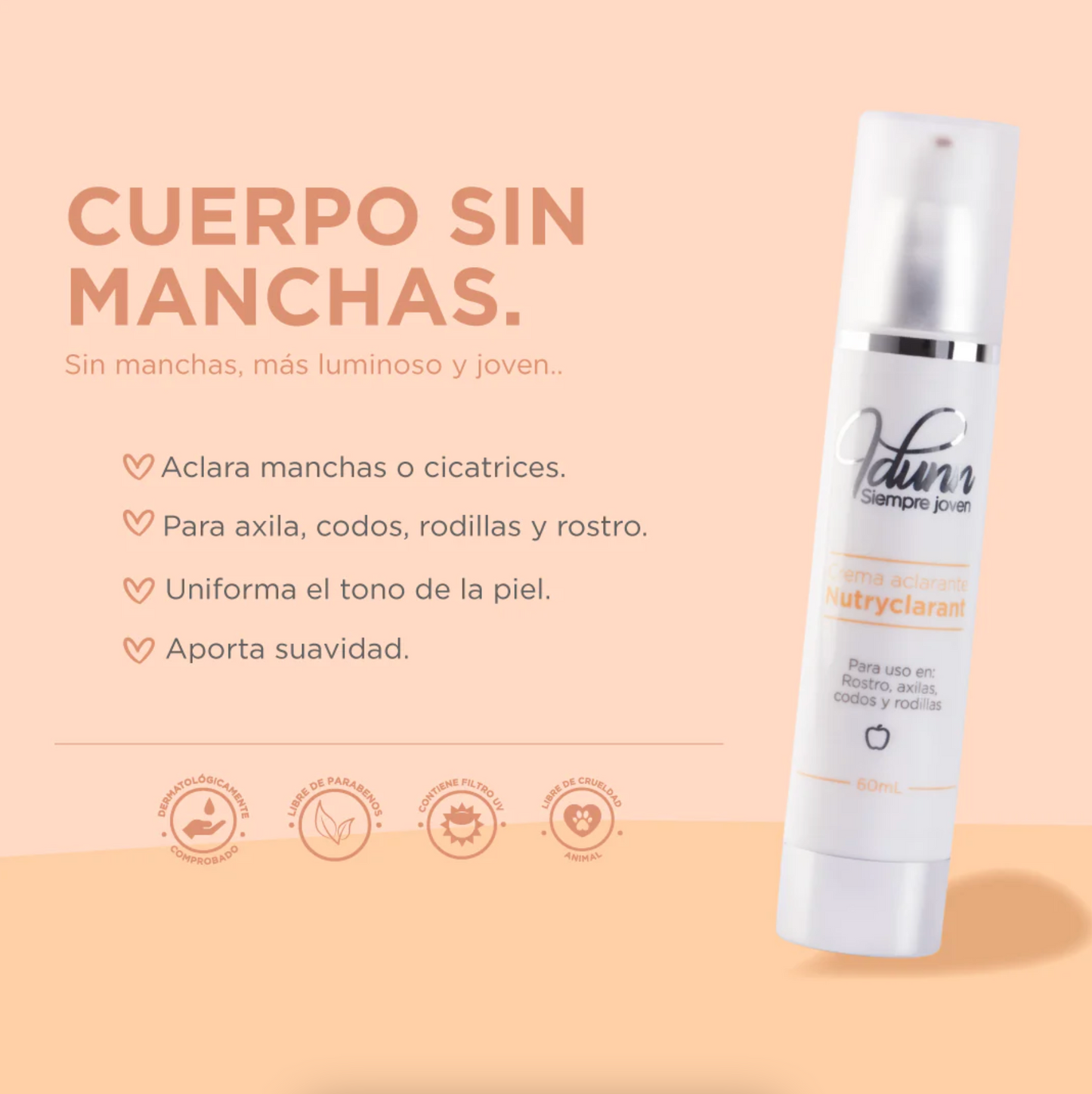 Crema aclarante Nutryclarant