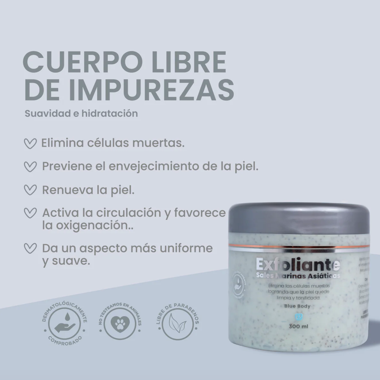 Exfoliante Corporal De Sales Marinas Asiáticas