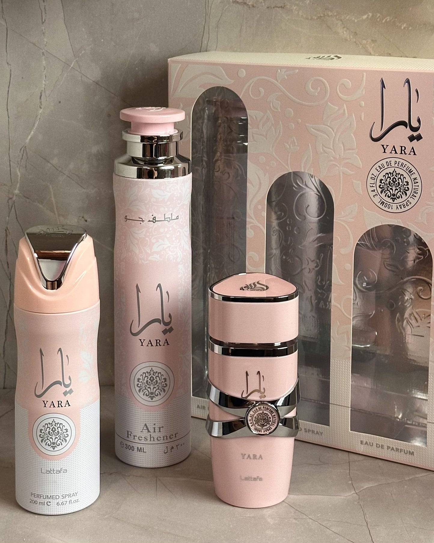 Estuche Lattafa Yara Set - 100ml - Eau De Parfum - Mujer