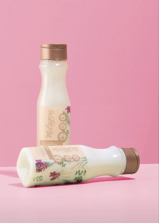 Shampoo Arroz y Ácido Hialuronico