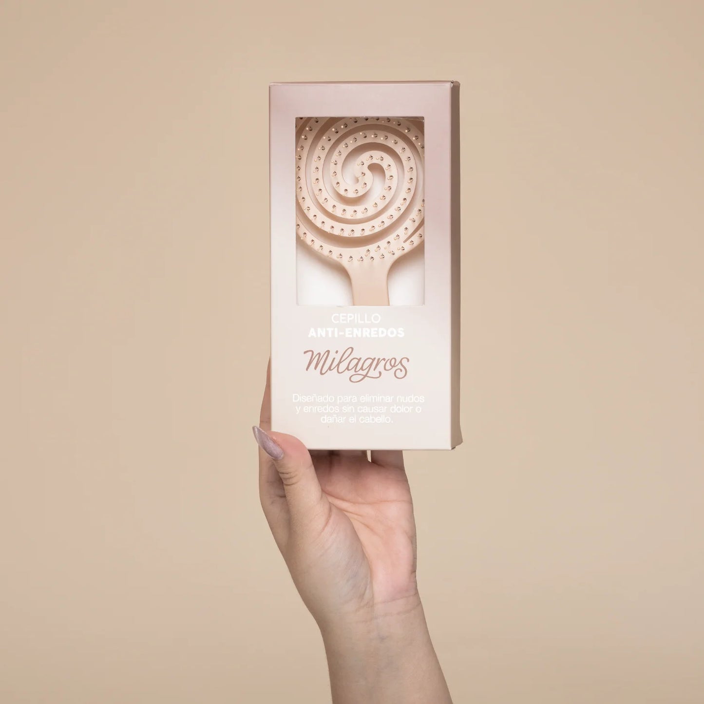 Cepillo Anti-enredos y Masajeador Capilar 2 en 1