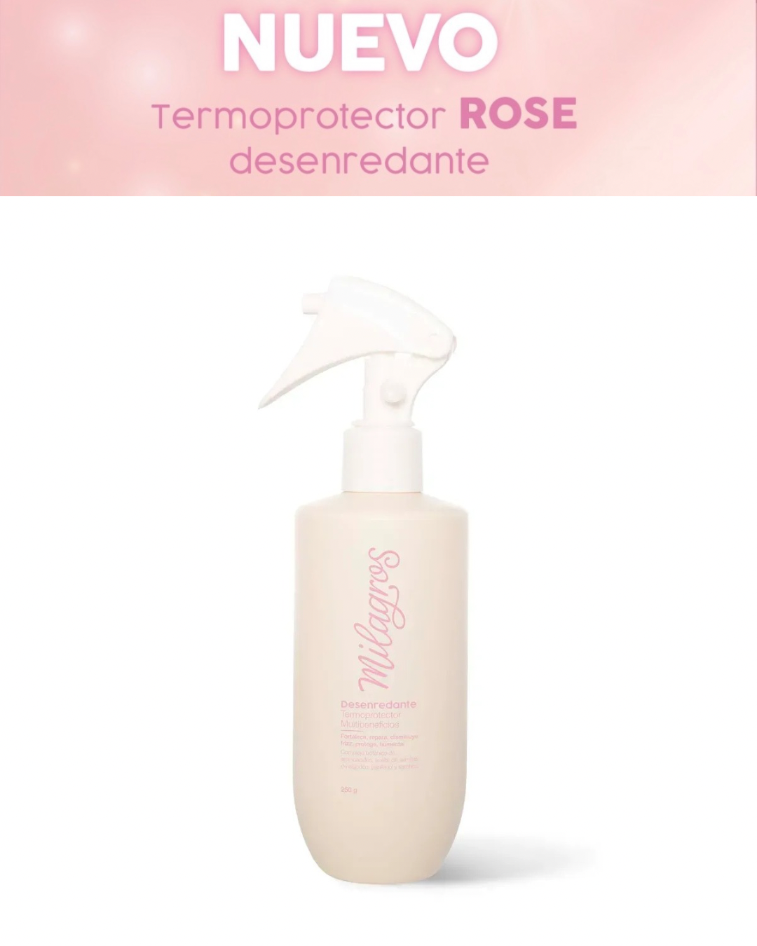 Desenredante Termoprotector Rose