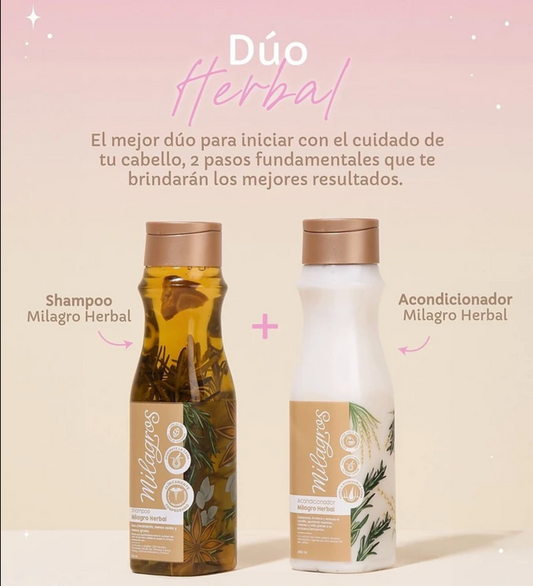 Kit Milagro Herbal Dúo